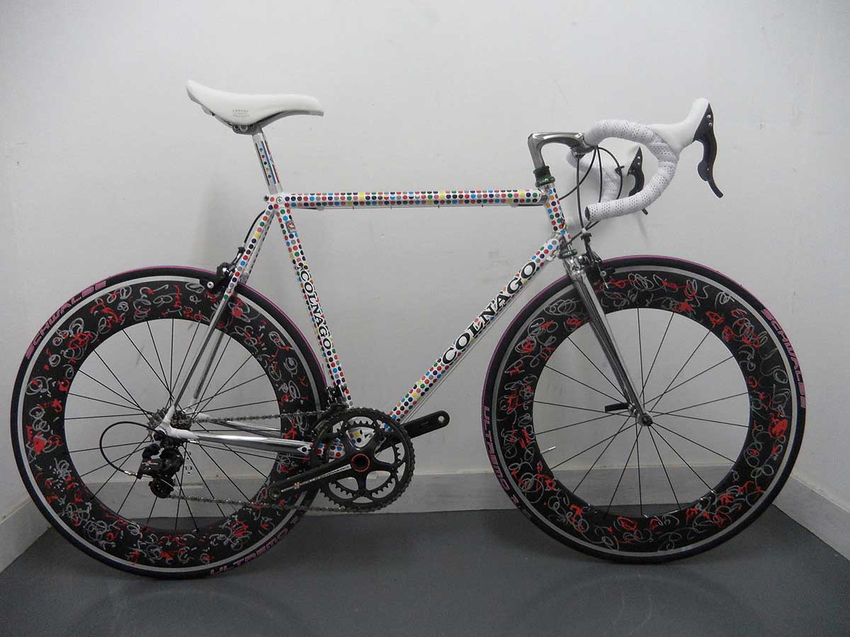 La bicicletta Futura Colnago Master messa all'asta su eBay