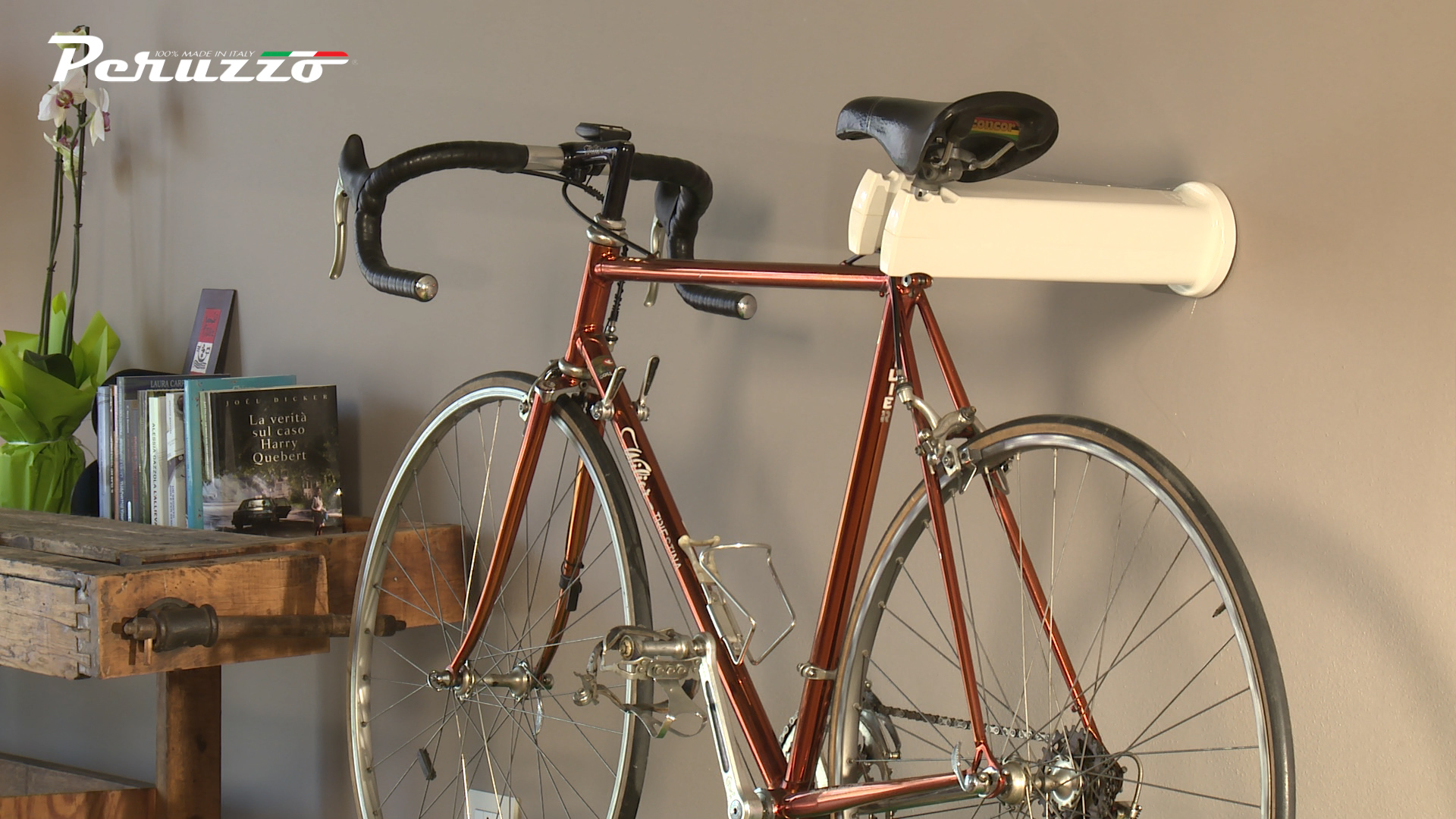 Barra Appendibici Moderno da Parete Testa Rotante Home Cool Bike Rack