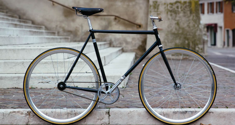 Una foto della bici La Verona, pezzo unico prodotto da Ozbikes