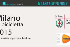 Una immagine che testimonia come Milano sia una città amica delle biciclette