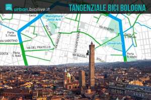 Una foto dedicata alla Tangenziale delle Biciclette a Bologna
