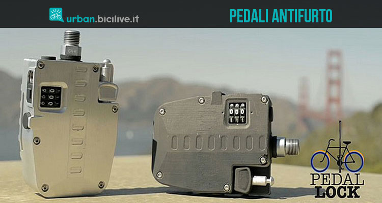 Una foto dell'antifurto per biciclette Pedal Lock