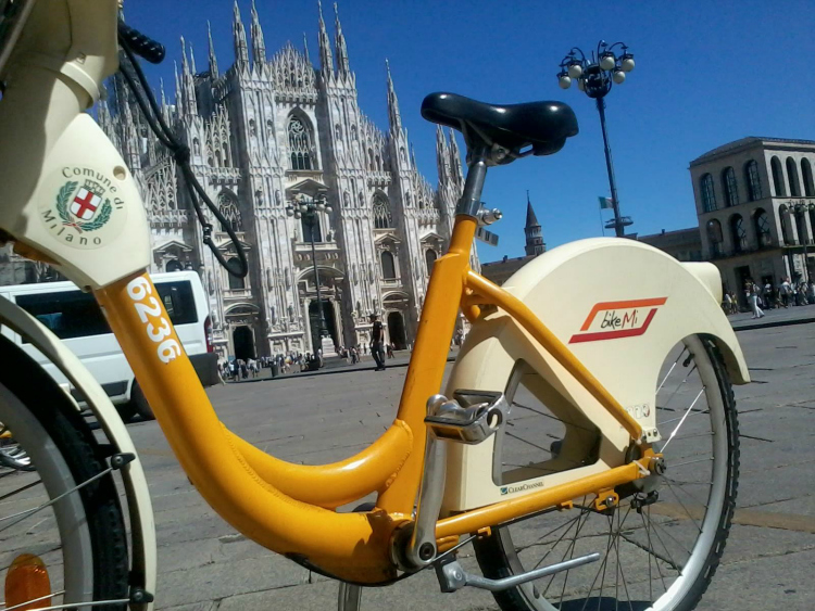 Bike sharing a Milano