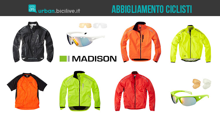Madison Clothing: abbigliamento di alta qualità per ciclisti urbani
