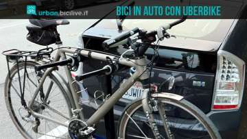 trasporto bici in auto con uberBike
