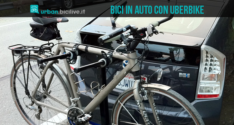 trasporto bici in auto con uberBike