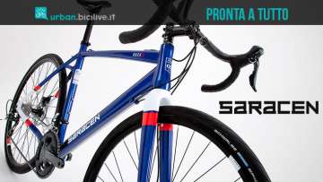 La bici urbana e da strada Saracen Hack 2
