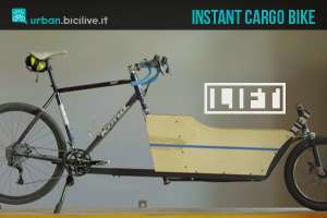 Lift Cargo Bike trasforma la tua bici normale in una da trasporto merci