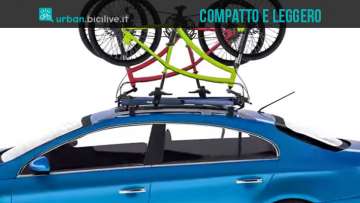 Upside Rack: portabici auto leggero, economico e universale