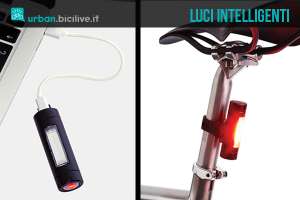 foto delle luci per bici fabric lumasense