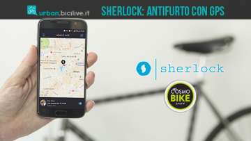sherlock antifurto bici con gps