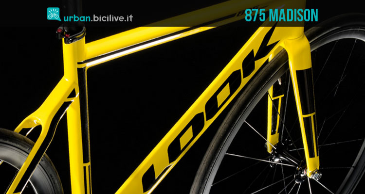 Bicicletta scatto fisso versatile Look 875 Madison