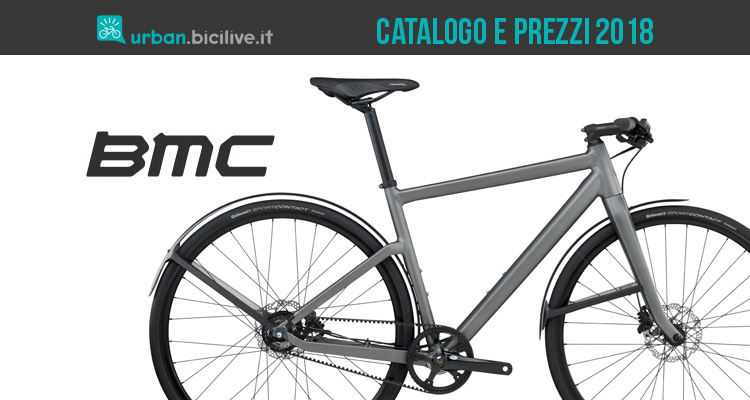 BMC bici da città: catalogo e listino prezzi 2018