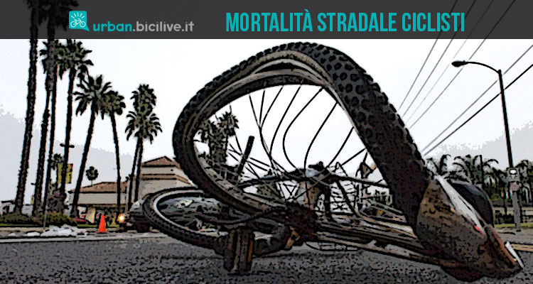 Tasso mortalità stradale ciclisti: Italia fra i primi Paesi al mondo