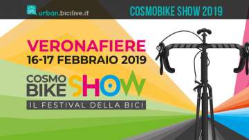 locandina della fiera del ciclo CosmoBike Show 2019