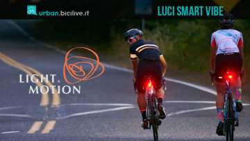Luci bici smart Vibe di Light & Motion