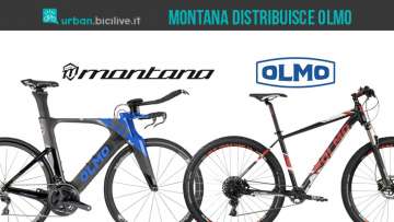 Montana distribuisce le biciclette Olmo