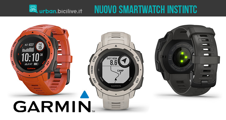 nuovo sport smartwatch Garmin Instinct