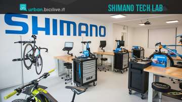 foto dello shimano tech lab a milano