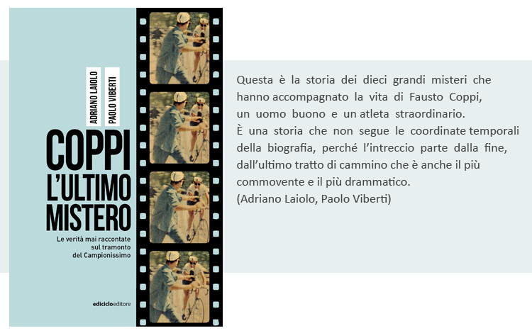 La copertina del libro Coppi, l'ultimo mistero