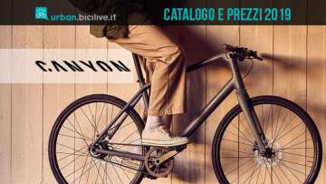 Le bici da fitness e da passeggio di Canyon: il catalogo 2019