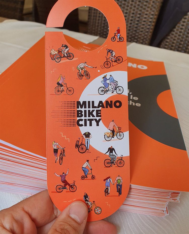 Materiali promozionali Milano Bike City 2019