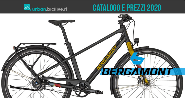 Le biciclette da trekking, urban e city di Bergamont: catalogo e listino prezzi 2020
