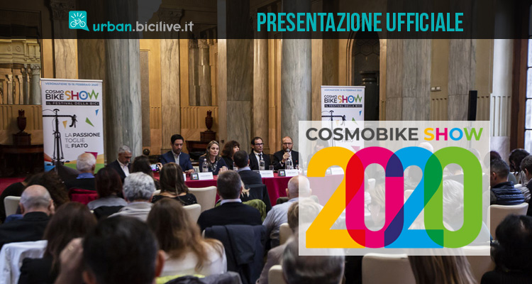 CosmoBike Show 2020: la presentazione a Milano nella Sala Reale