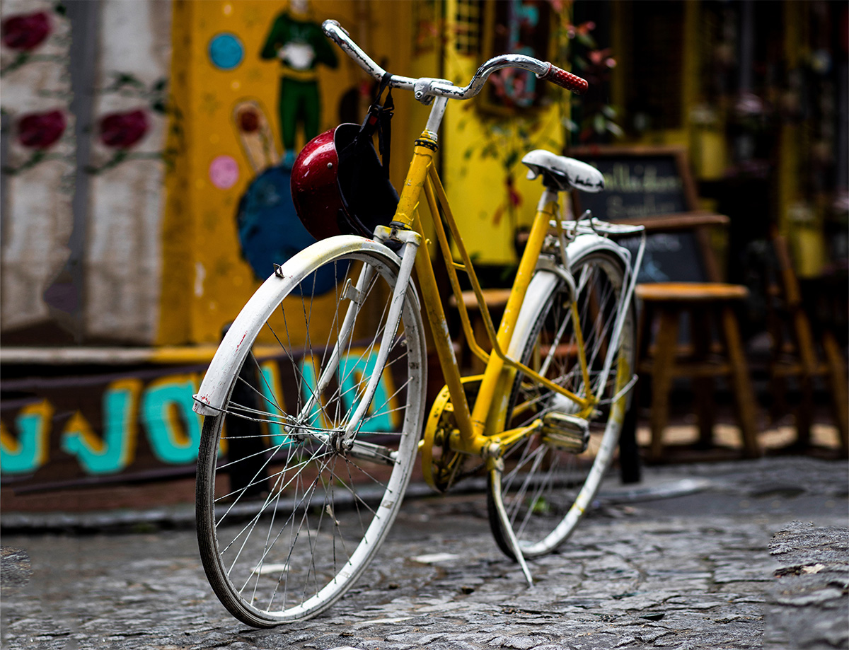 Nelle città utilizzo maggiore della bicicletta