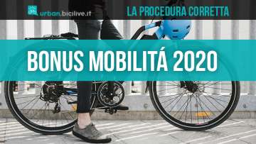 Le istruzioni corrette per richiedere il bonus mobilità 2020
