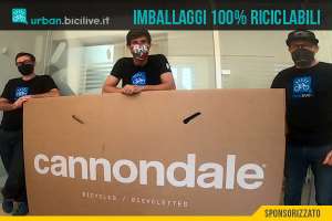 Cannondale usa imballaggi ecosostenibili per le sue biciclette
