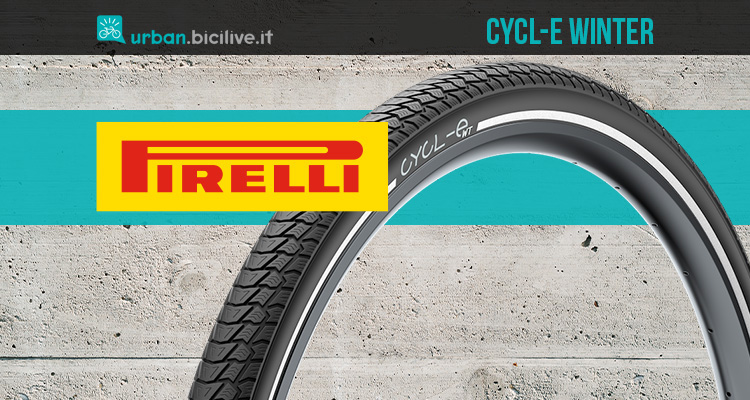 I nuovi pneumatici invernali per bici e ebike Pirelli Cycl-E WT 2021