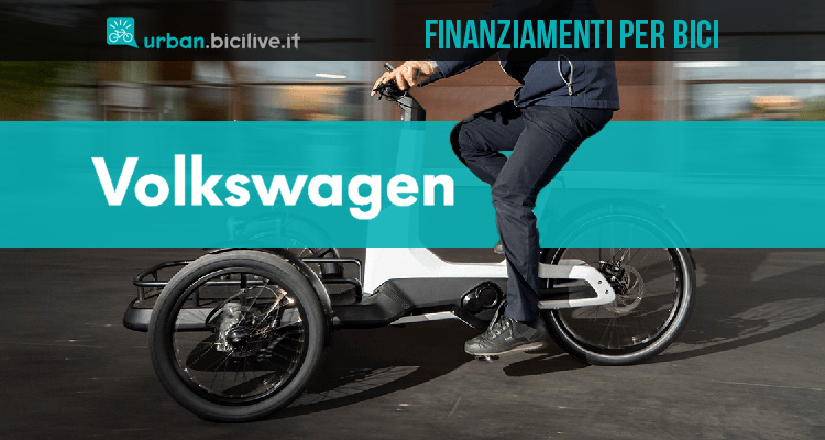 Finanziamenti Volkswagen per acquistare bicilette ed ebike