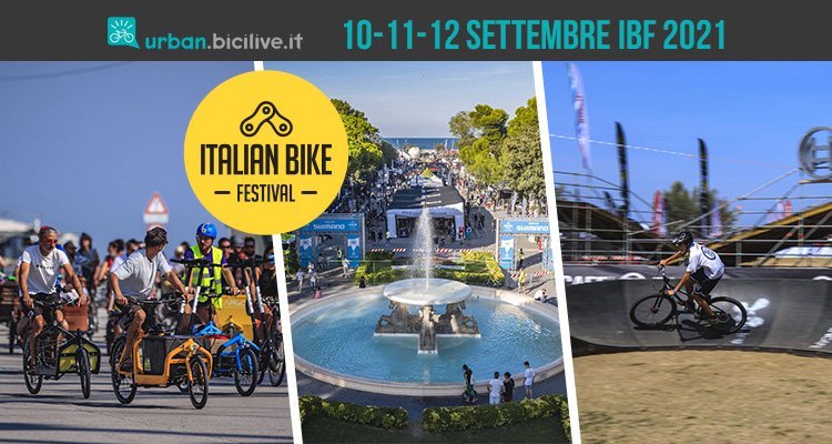 L' Italian Bike Festival conferma l'edizione di quest'anno dal 10 al 12 settembre 2021
