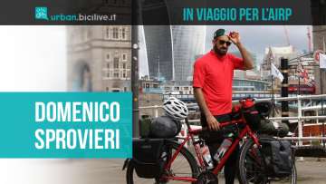 La storia di Domenico Sprovieri in viaggio con la sua bici per la ricerca sul rene policistico