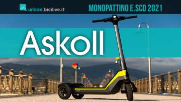 Il nuovo monopattino elettrico Askoll E-sco 2021