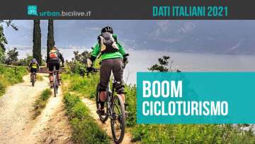 Il 2021 sta vivendo un boom per il cicloturismo in Italia