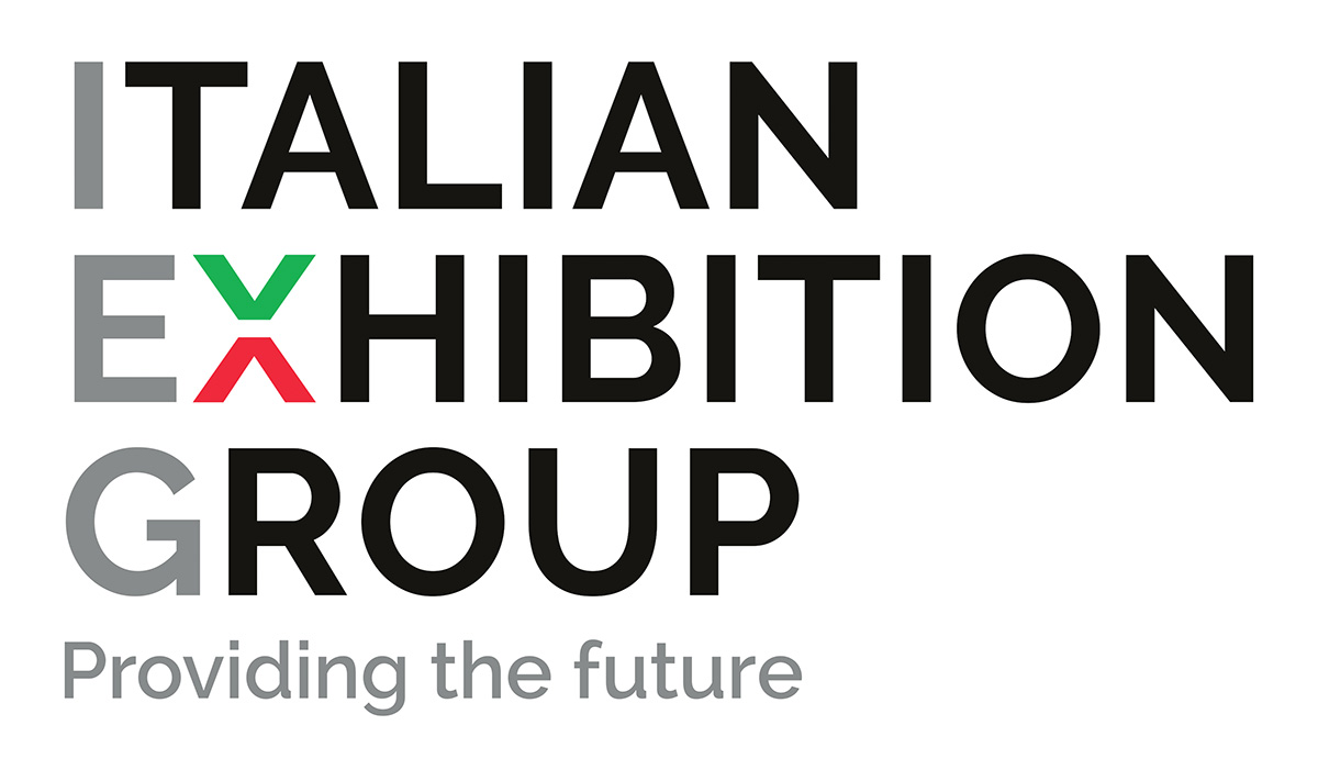 Il logo di Italian Exhibition Group organizzatore dell'evento Kay Energy dedicato alle energie rinnovabili e alla mobilità sostenibile