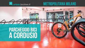Nella fermata Cordusio della metro di Milano nasce un parcheggio coperto per biciclette