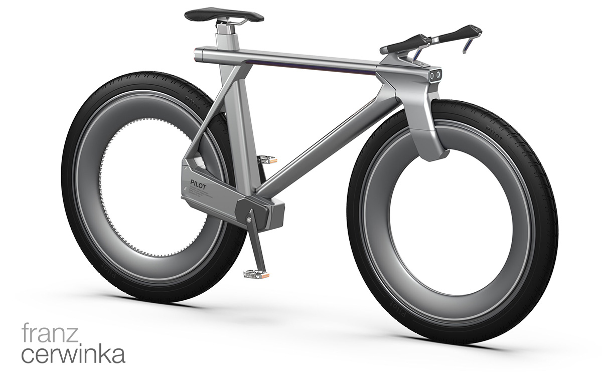 La nuova bicicletta concept Pilot disegnata dal designer Franz Cerwinka