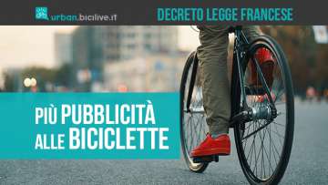 Un decreto legge in Francia impone alle pubblicità automobilistiche di citare le biciclette
