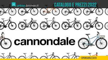 Cannondale bici da città 2022: catalogo e listino prezzi