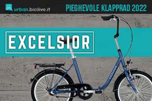 La nuova bicicletta pieghevole Excelsior Klapprad 2022