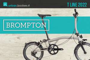 La nuova bici pieghevole da città Brompton T-Line 2022