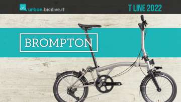 La nuova bici pieghevole da città Brompton T-Line 2022