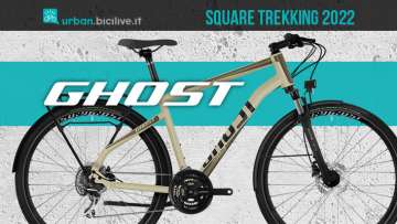 La nuova bicicletta urbana Ghost Square Trekking 2022