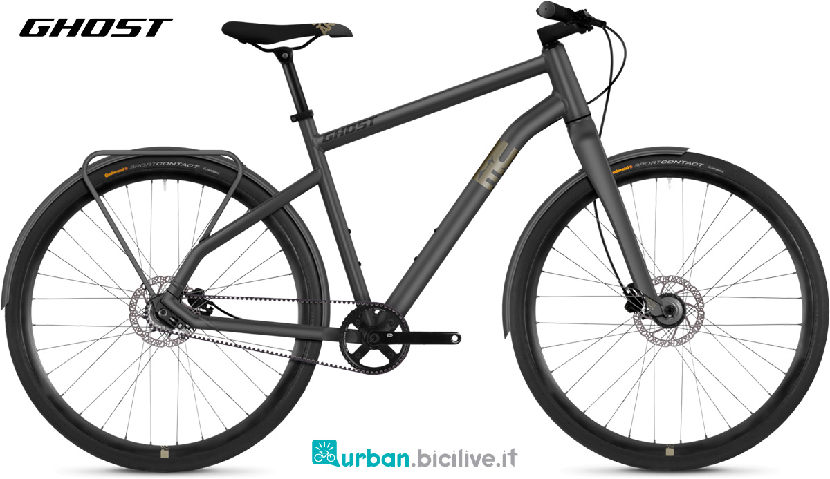 La nuova bicicletta da città Ghost Square Urban Base U 2022