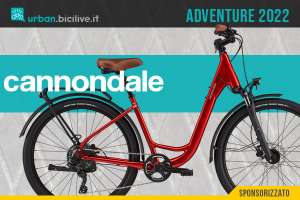 Cannondale Adventure 2022: bicicletta urban confortevole