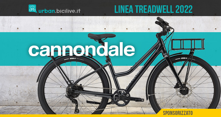 La nuova linea di biciclette fitness urbane Cannondale Treadwell 2022