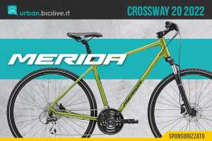 La nuova bicicletta urbana Merida Crossway 20 2022